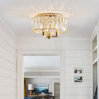 Saint Mossi K9 Crystal Flush Mount Ceiling Light