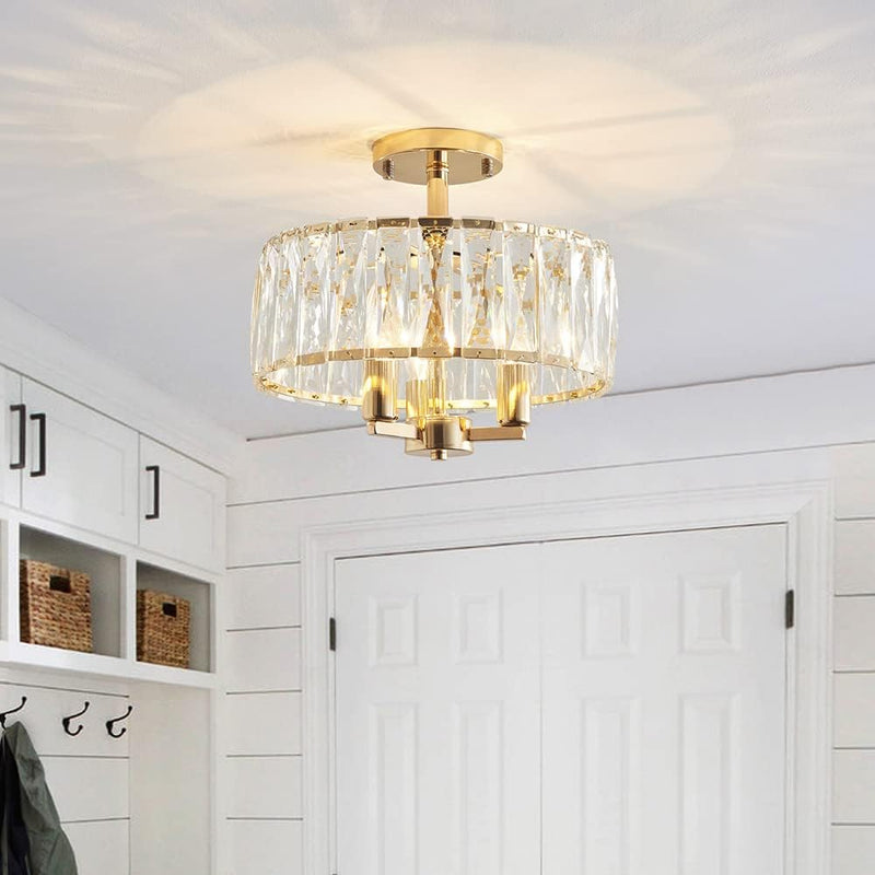 Saint Mossi K9 Crystal Flush Mount Ceiling Light