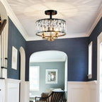 Saint Mossi K9 Crystal Flush Mount Ceiling Light