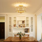 Saint Mossi K9 Crystal Flush Mount Ceiling Light