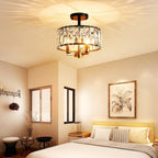Saint Mossi K9 Crystal Flush Mount Ceiling Light