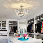 Saint Mossi K9 Crystal Flush Mount Ceiling Light