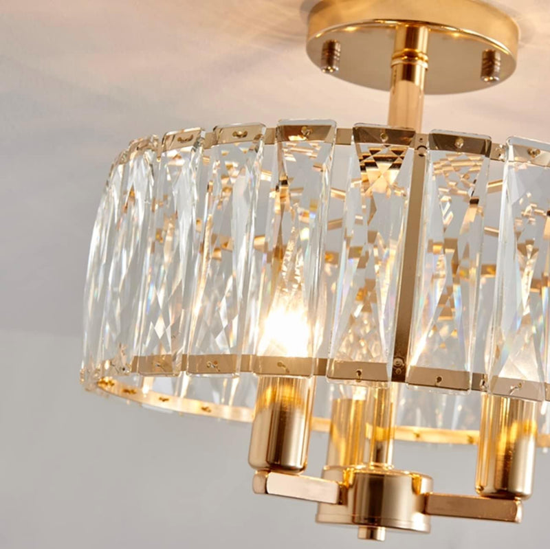 Saint Mossi K9 Crystal Flush Mount Ceiling Light