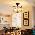Saint Mossi K9 Crystal Flush Mount Ceiling Light