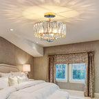 Saint Mossi K9 Crystal Flush Mount Ceiling Light