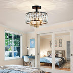 Saint Mossi K9 Crystal Flush Mount Ceiling Light