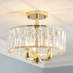 Saint Mossi K9 Crystal Flush Mount Ceiling Light