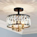 Saint Mossi K9 Crystal Flush Mount Ceiling Light