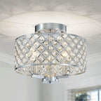 Saint Mossi K9 Crystal Flush Mount Ceiling Light