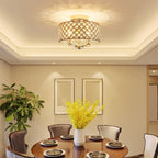 Saint Mossi K9 Crystal Flush Mount Ceiling Light