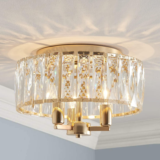 Saint Mossi K9 Crystal Flush Mount Ceiling Light