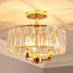 Saint Mossi K9 Crystal Flush Mount Ceiling Light