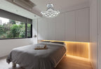 Saint Mossi K9 Crystal Flush Mount Ceiling Light