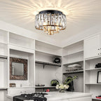 Saint Mossi K9 Crystal Flush Mount Ceiling Light