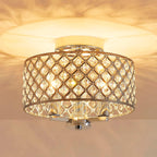 Saint Mossi K9 Crystal Flush Mount Ceiling Light