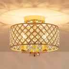 Saint Mossi K9 Crystal Flush Mount Ceiling Light