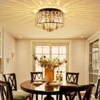 Saint Mossi K9 Crystal Flush Mount Ceiling Light
