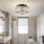 Saint Mossi K9 Crystal Flush Mount Ceiling Light
