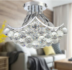 Saint Mossi K9 Crystal Flush Mount Ceiling Light