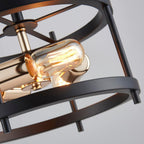 Saint Mossi Vintage Semi Flush Mount Ceiling Light