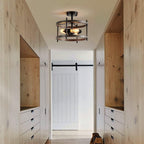 Saint Mossi Vintage Semi Flush Mount Ceiling Light