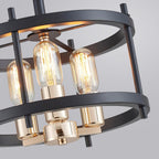 Saint Mossi Vintage Semi Flush Mount Ceiling Light