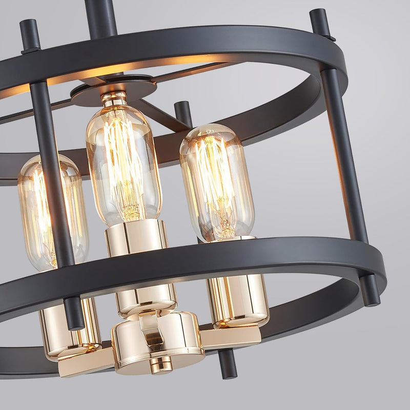 Saint Mossi Vintage Semi Flush Mount Ceiling Light