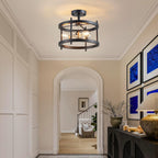 Saint Mossi Vintage Semi Flush Mount Ceiling Light