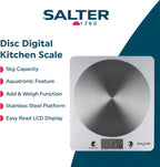 Salter Bkssdr Digital Kitchen Scale Cooking Baking Scales