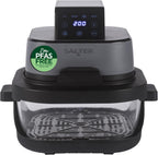 Crisp Go Portable Air Fryer Interchangeable Viewing 4L