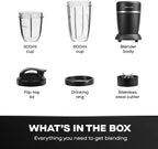 Samurai Power Blend Pro 1200W Jug Blender Ice