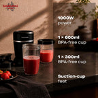 Samurai Power Blend Pro 1200W Jug Blender Ice