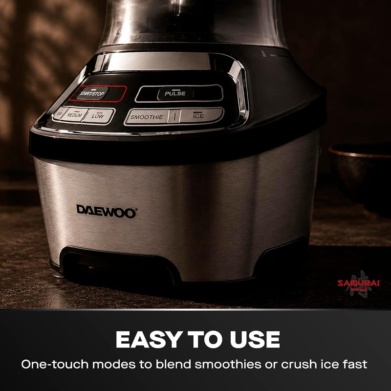Samurai Power Blend Pro 1200W Jug Blender Ice