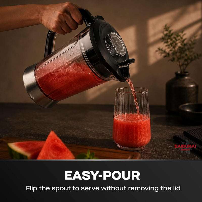 Samurai Power Blend Pro 1200W Jug Blender Ice