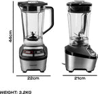 Samurai Power Blend Pro 1200W Jug Blender Ice