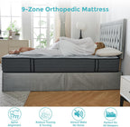 Sana Breeze Mattress 10-Inch Gel Memory Foam 9-Zone