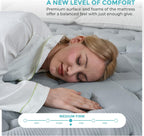 Sana Breeze Mattress 10-Inch Gel Memory Foam 9-Zone