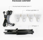 Grow Lights for Indoor Plants 120W 4-Head Full