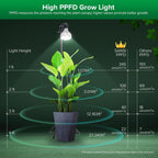Grow Lights for Indoor Plants 120W 4-Head Full