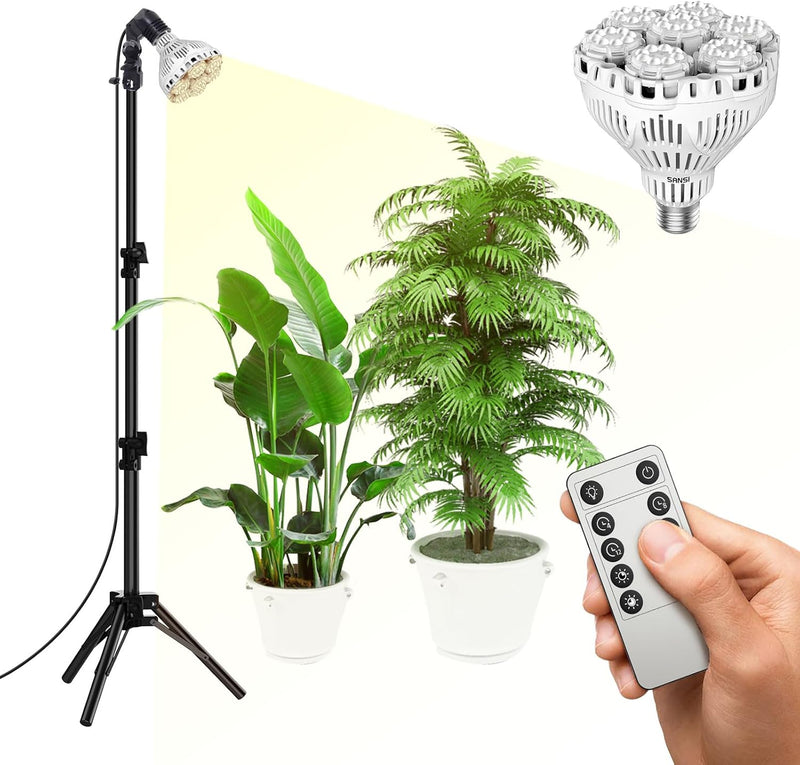 Grow Lights for Indoor Plants 120W 4-Head Full