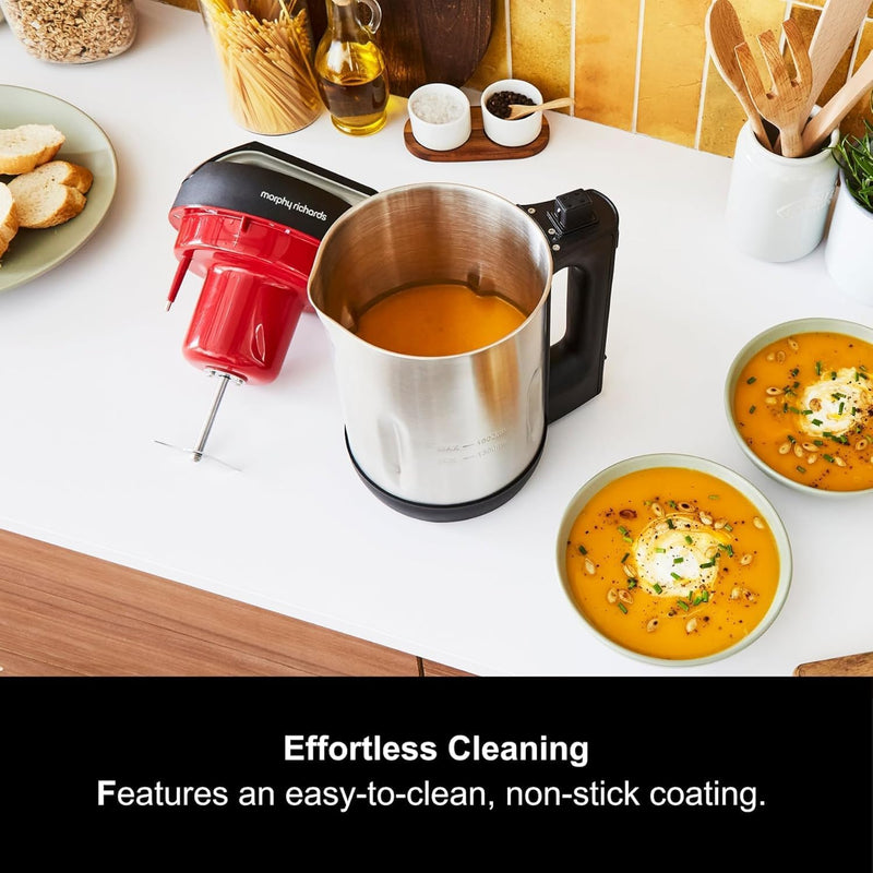 Sauté Soup Maker 1.6L 4 Settings Smooth Chunky