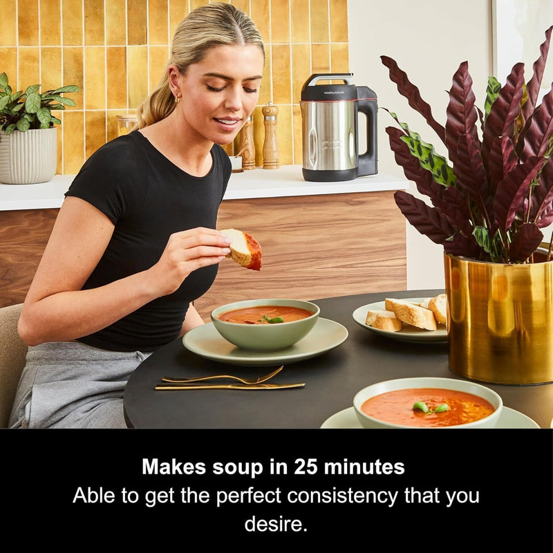 Sauté Soup Maker 1.6L 4 Settings Smooth Chunky