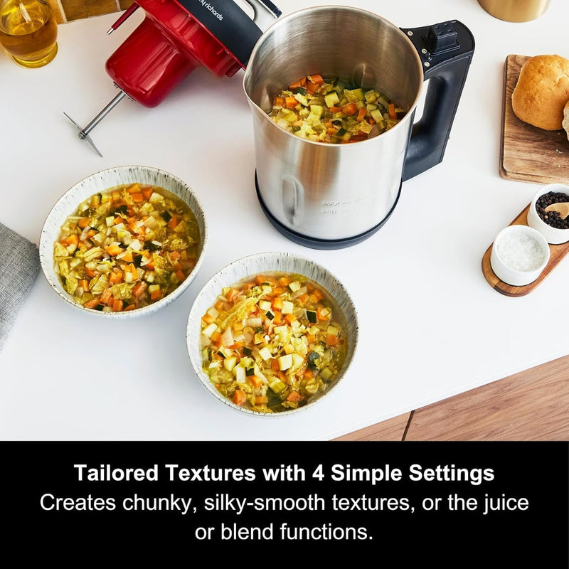 Sauté Soup Maker 1.6L 4 Settings Smooth Chunky