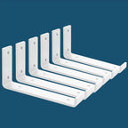 Scaffold Board Shelf Brackets with Lips 5MM Thick (6 Pack)