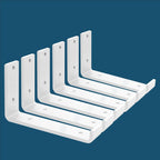 Scaffold Board Shelf Brackets with Lips 5MM Thick (6 Pack)