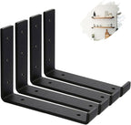 Scaffold Board Shelf Brackets with Lips 5MM Thick (6 Pack)