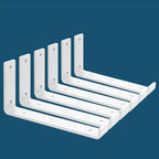 Scaffold Board Shelf Brackets with Lips 5MM Thick (6 Pack)