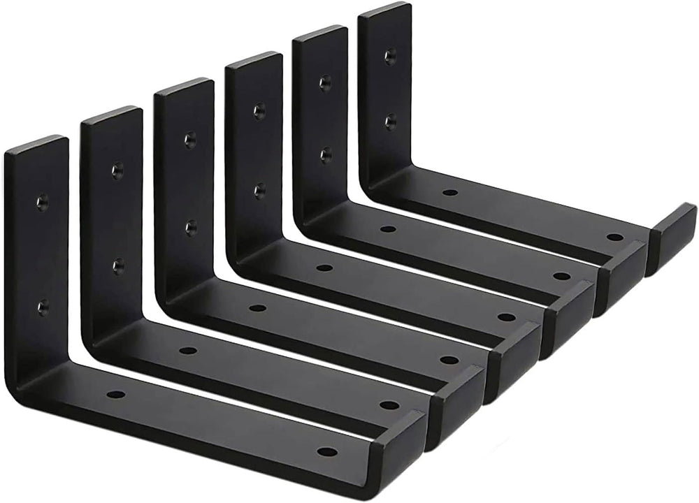 Scaffold Board Shelf Brackets with Lips 5MM Thick (6 Pack)