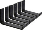 Scaffold Board Shelf Brackets with Lips 5MM Thick (6 Pack)