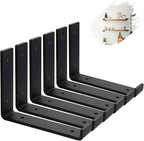 Scaffold Board Shelf Brackets with Lips 5MM Thick (6 Pack)
